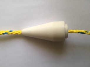 Connecting cone for LIFELINE® SKI ROPE